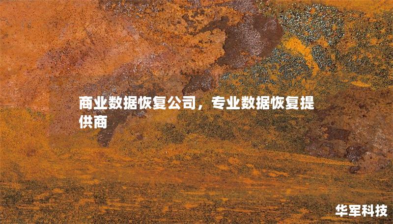 商业数据恢复公司,专业数据恢复提供商 商业数据恢复公司,专业数据恢复提供商