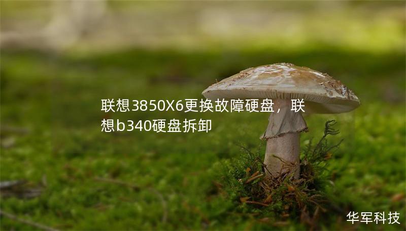 联想3850X6更换故障硬盘，联想b340硬盘拆卸