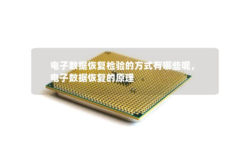 电子数据恢复检验的方式有哪些呢,电子数据恢复的原理 电子数据恢复检验的方式有哪些呢,电子数据恢复的原理