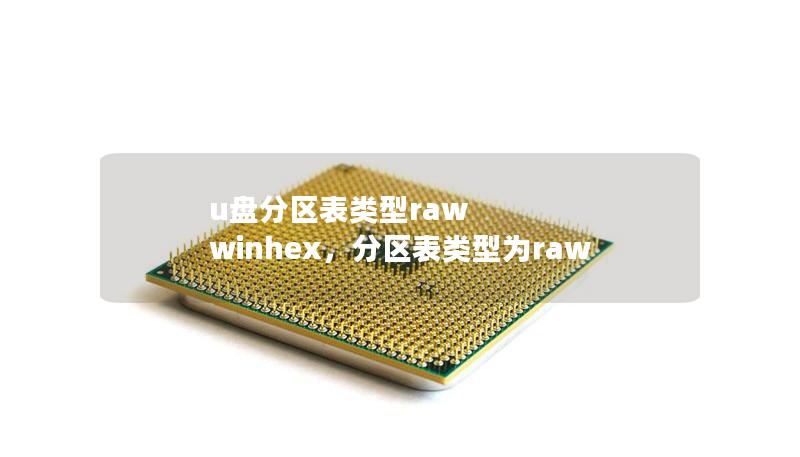 u盘分区表类型raw winhex,分区表类型为raw u盘分区表类型raw winhex,分区表类型为raw