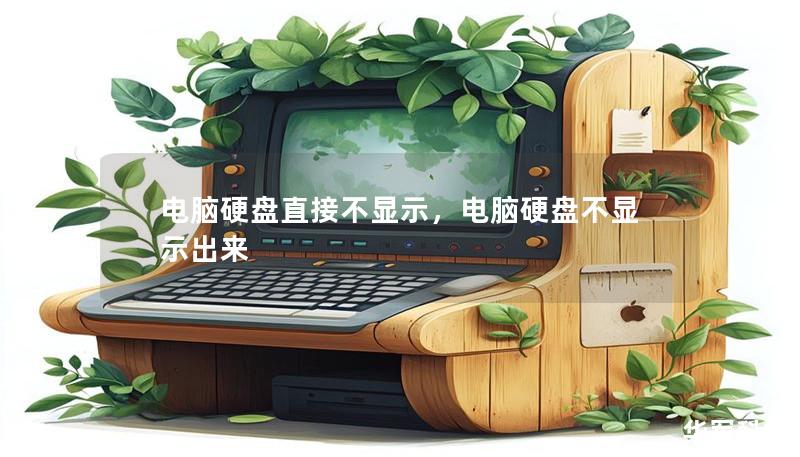 电脑硬盘直接不显示,电脑硬盘不显示出来 电脑硬盘直接不显示,电脑硬盘不显示出来