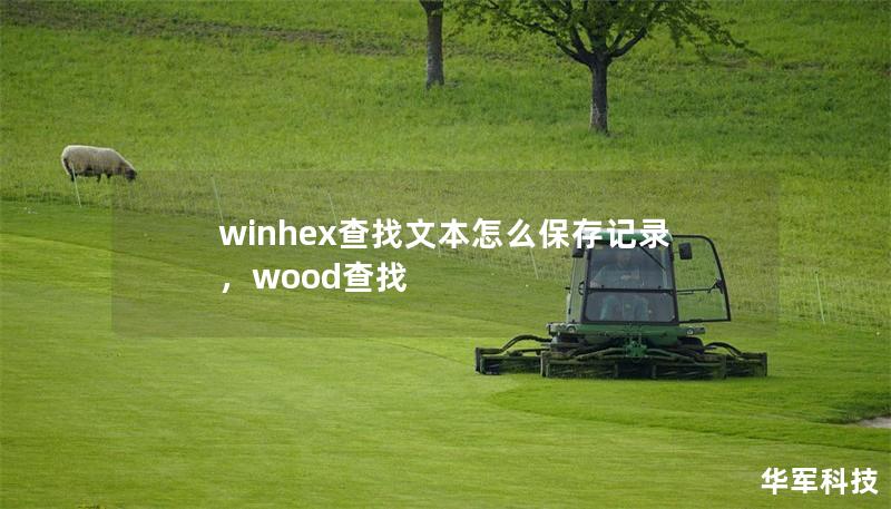 winhex查找文本怎么保存记录,wood查找 winhex查找文本怎么保存记录,wood查找