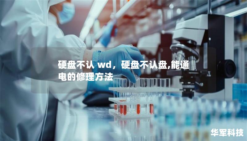 硬盘不认 wd，硬盘不认盘,能通电的修理方法