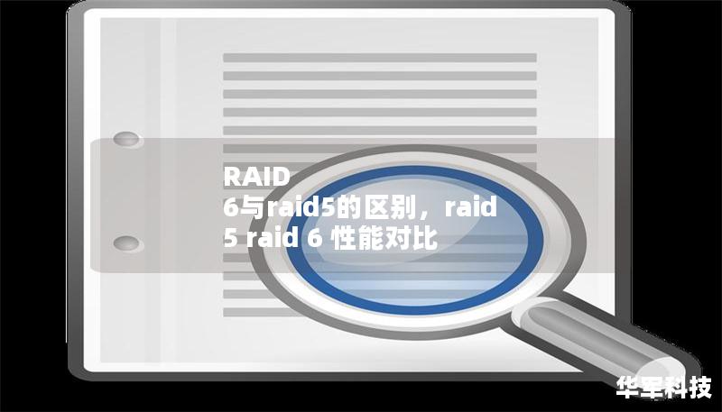 RAID 6与raid5的区别，raid 5 raid 6 性能对比