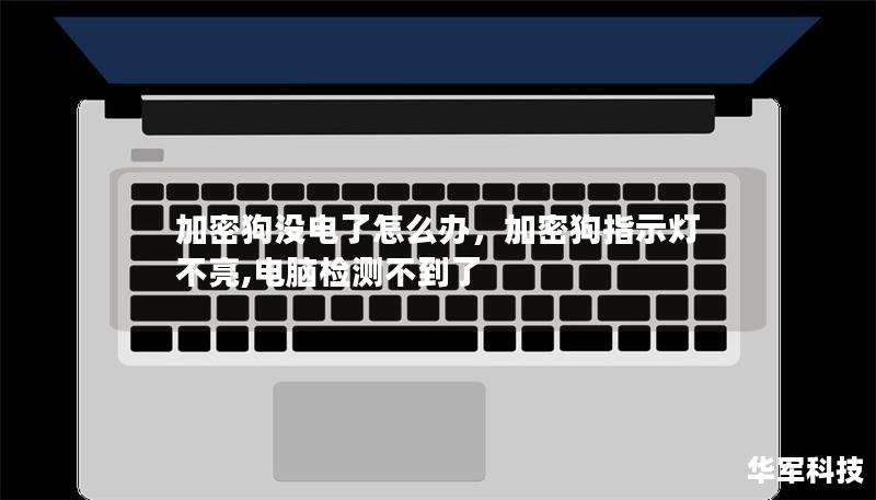 加密狗没电了怎么办，加密狗指示灯不亮,电脑检测不到了