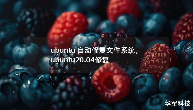 ubuntu 自动修复文件系统,ubuntu20.04修复 ubuntu 自动修复文件系统,ubuntu20.04修复