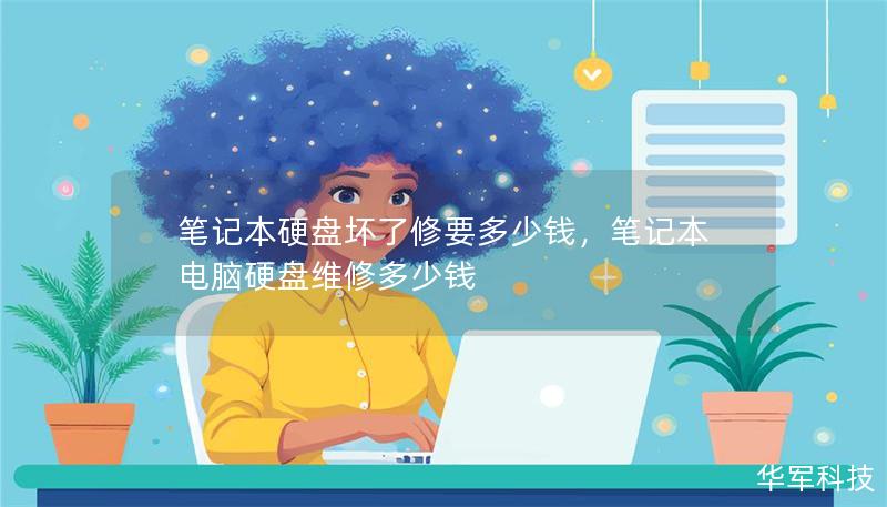 笔记本硬盘坏了修要多少钱，笔记本电脑硬盘维修多少钱