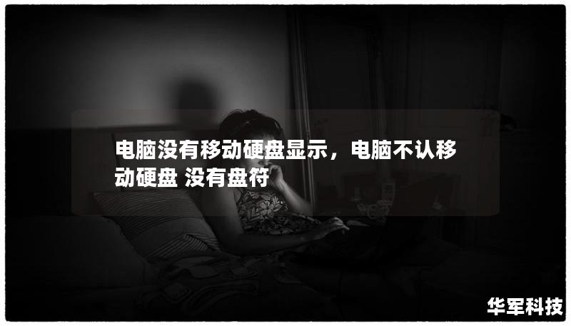 电脑没有移动硬盘显示，电脑不认移动硬盘 没有盘符