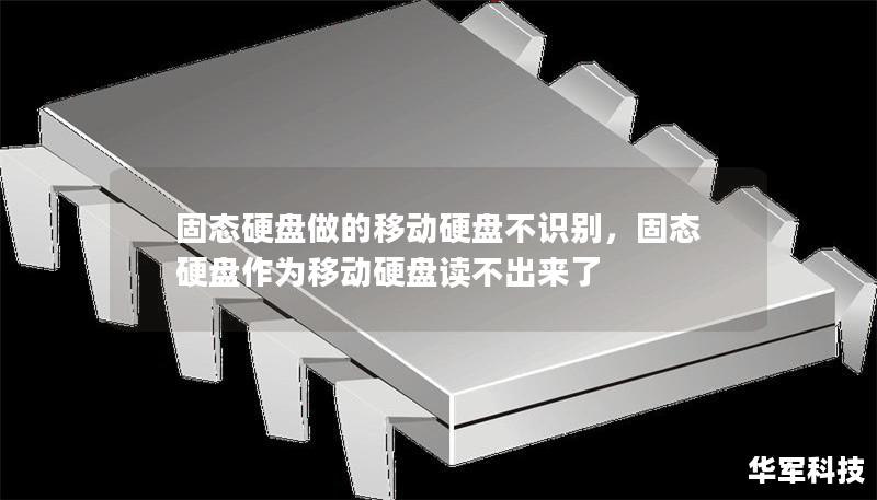 固态硬盘做的移动硬盘不识别,固态硬盘作为移动硬盘读不出来了 固态硬盘做的移动硬盘不识别,固态硬盘作为移动硬盘读不出来了