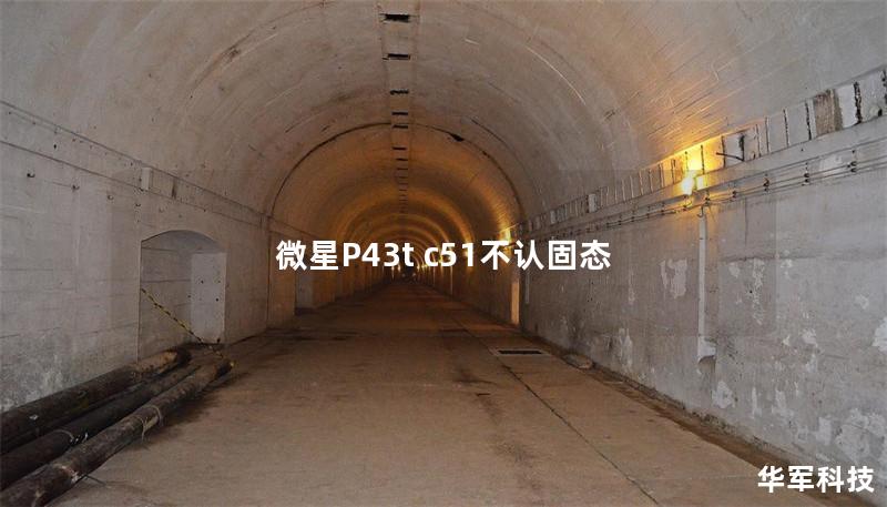 微星P43t c51不认固态