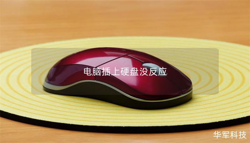 电脑插上硬盘没反应