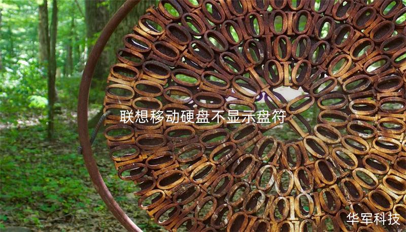 联想移动硬盘不显示盘符