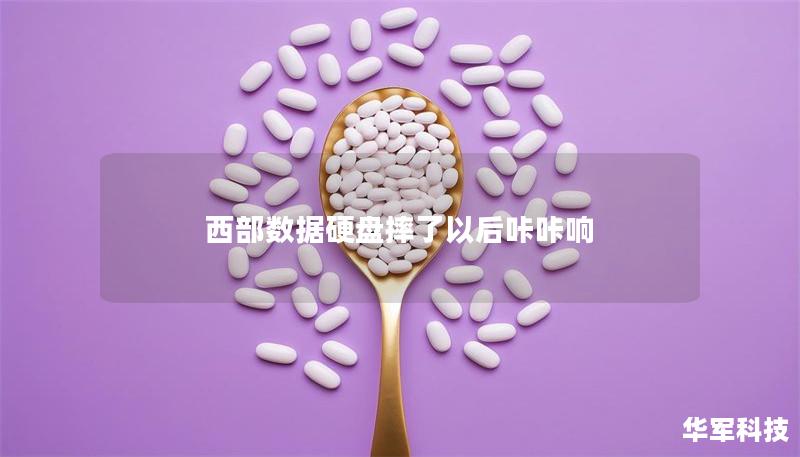 西部数据硬盘摔了以后咔咔响
