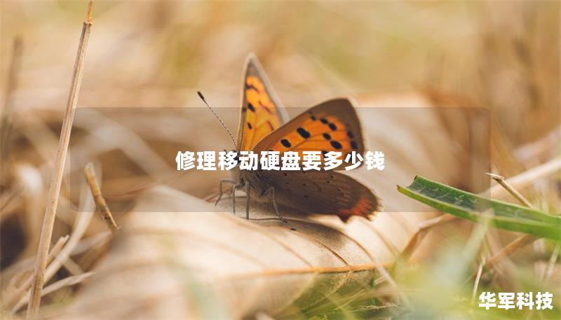 修理移动硬盘要多少钱