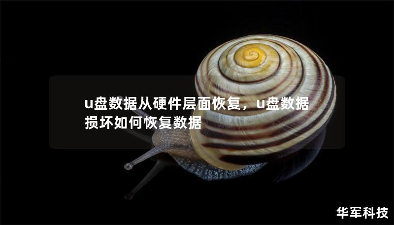 u盘数据从硬件层面恢复，u盘数据损坏如何恢复数据