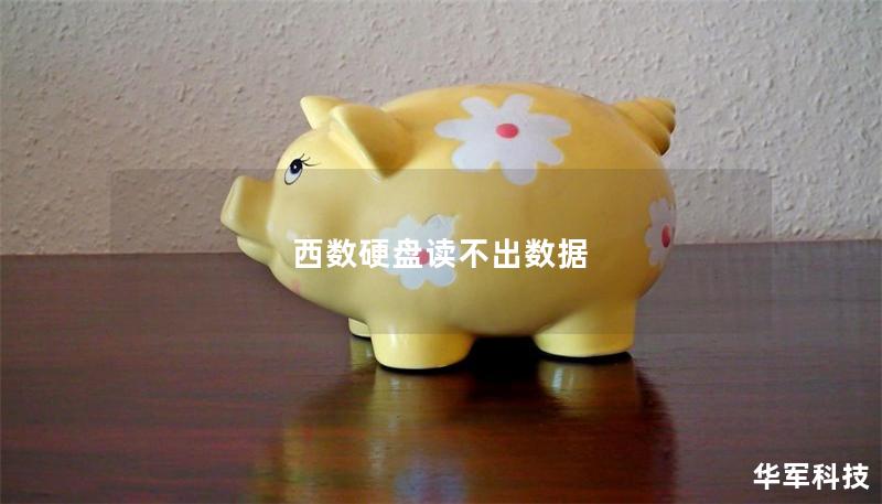 西数硬盘读不出数据