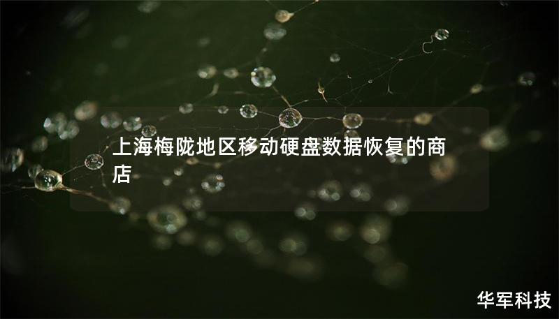 上海梅陇地区移动硬盘数据恢复的商店