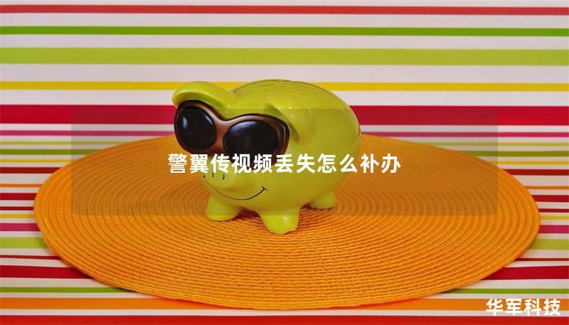 警翼传视频丢失怎么补办 警翼传视频丢失怎么补办